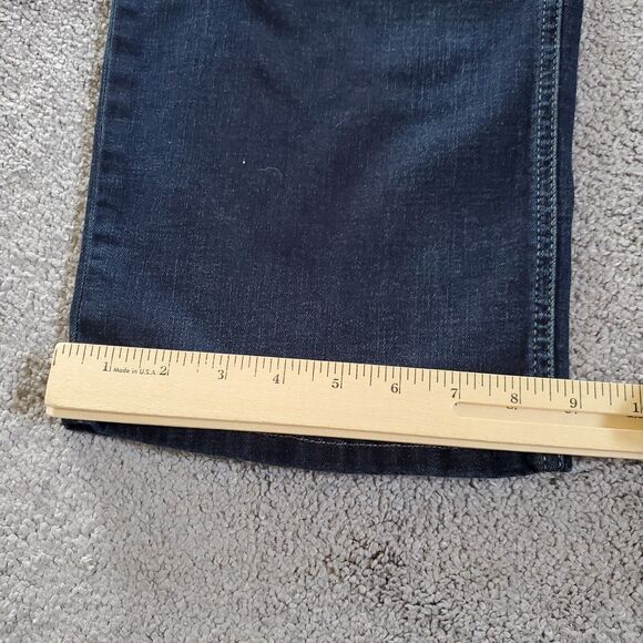 Silver Jeans Mens 40x30 Blue Straight Denim Allan - Picture 12 of 15